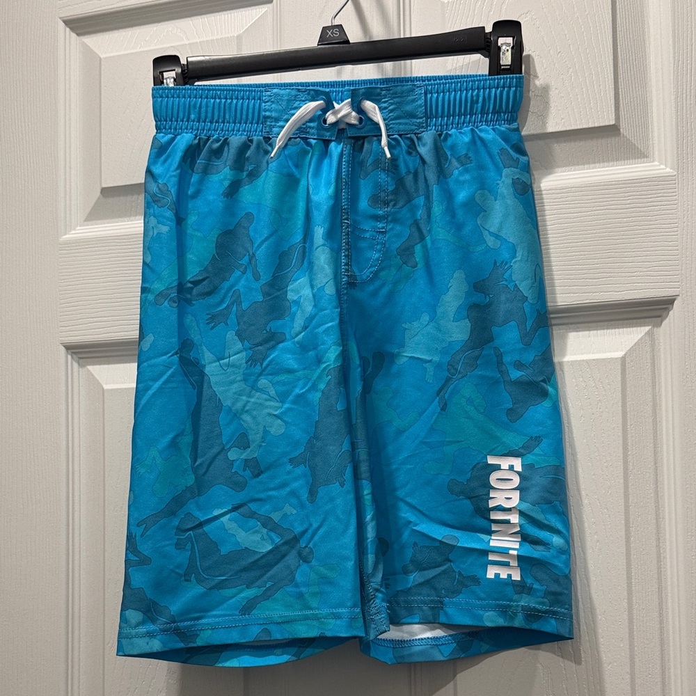 Fortnite Kids Swim Trunks - Blue